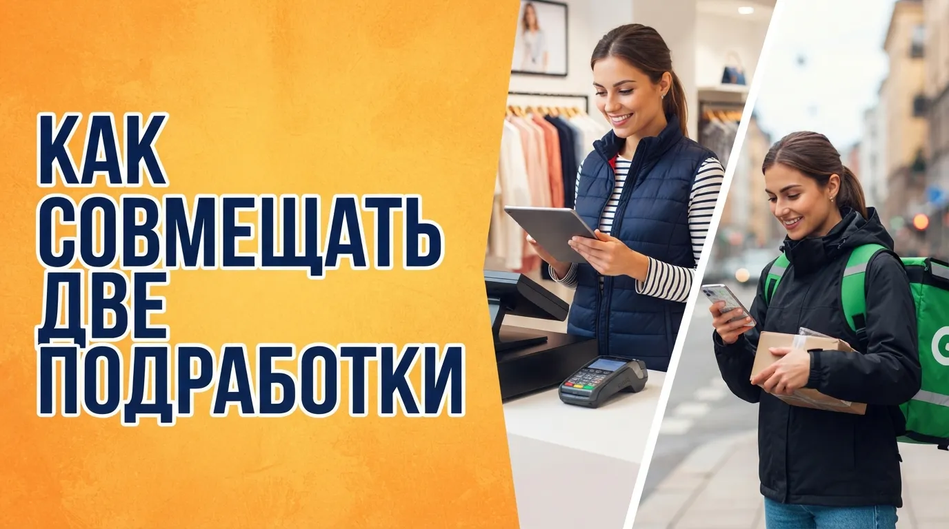 Как совмещать две подработки по сменам: правила планирования бюджета и восстановления сил