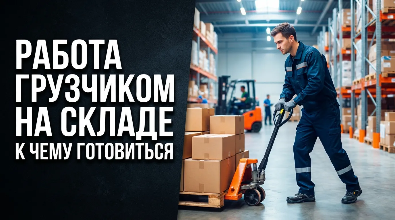 Работа грузчиком на складе: обязанности, условия и физическая подготовка